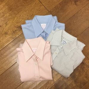 Three Brooks Brothers Button Down Tops